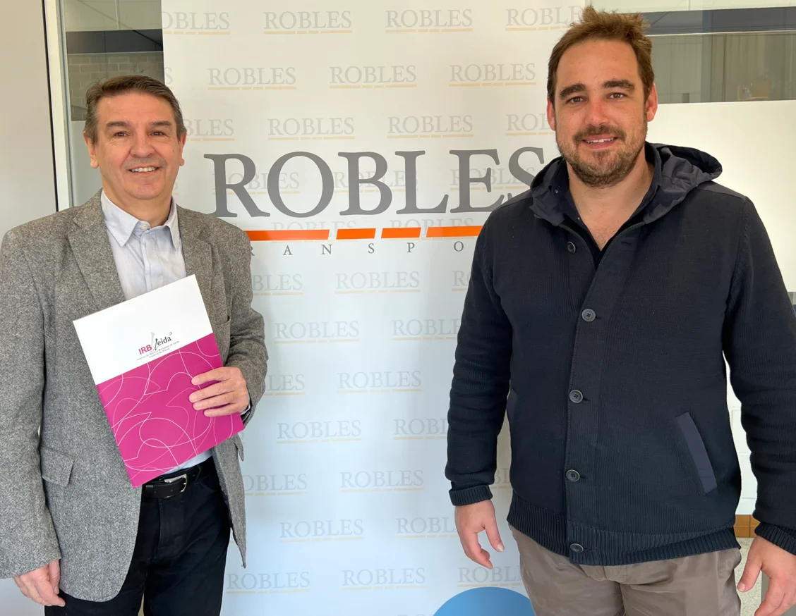 Robles Transport, nova empresa col·laboradora de l'IRBLleida