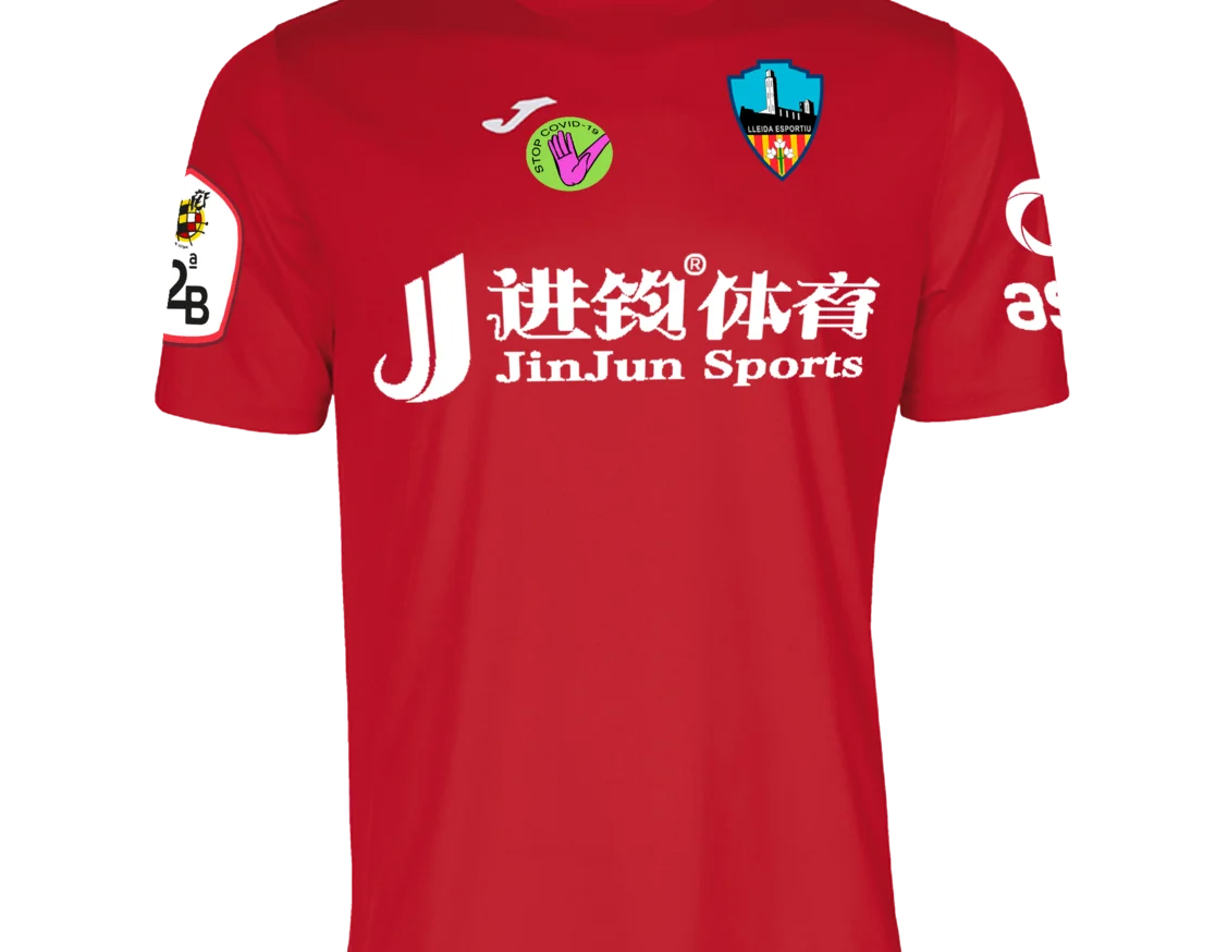 El Lleida Esportiu diseña una nueva camiseta para recaudar fondos para la investigación de la COVID-19