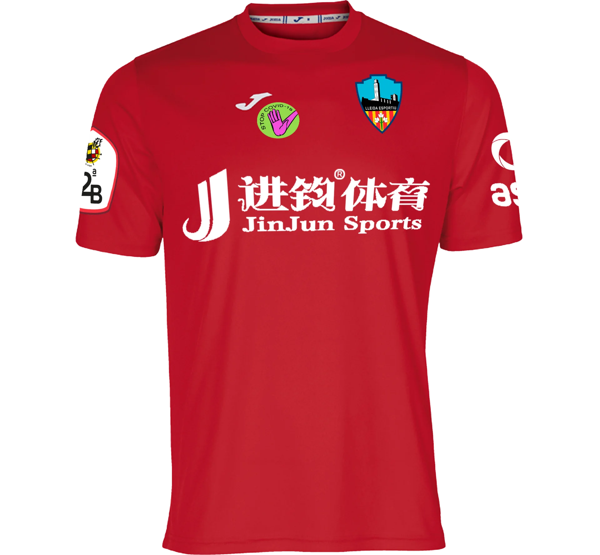 Lleida Esportiu designs a new t-shirt to raise funds for COVID-19 research
