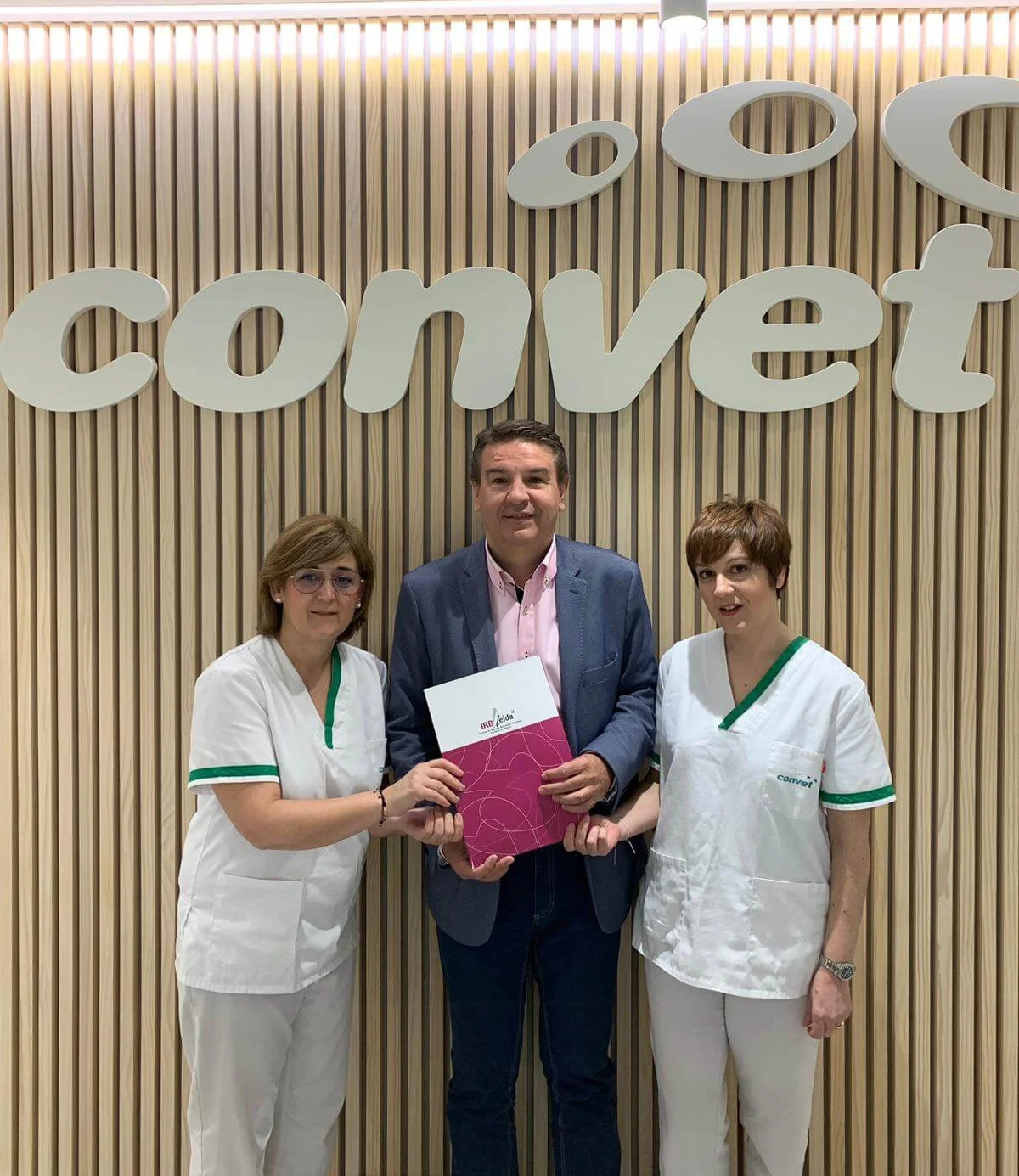 CONVET S.L. y el IRBLleida firman un acuerdo de colaboración