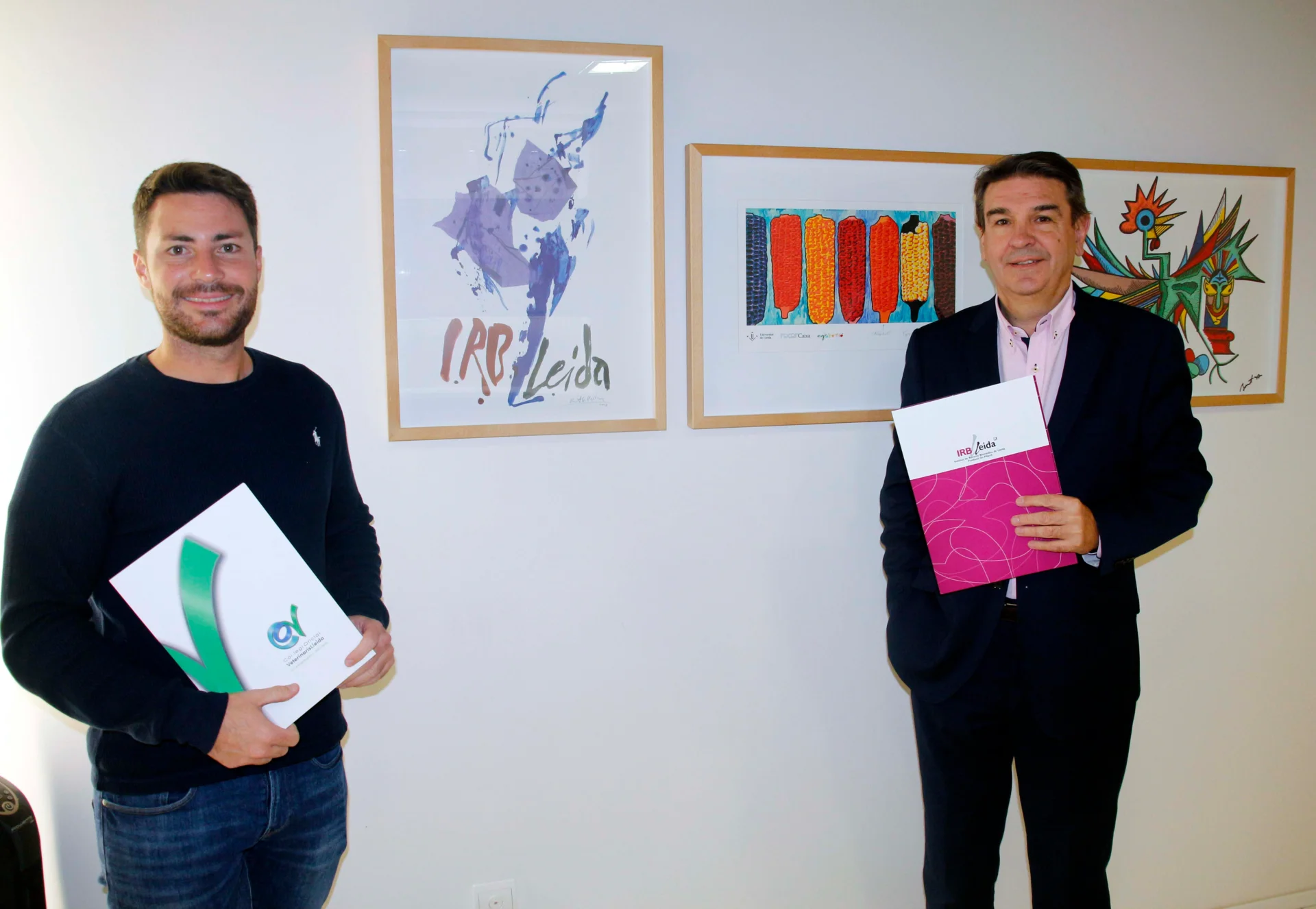 El Col·legi Oficial de Veterinaris de Lleida renews its collaboration with the IRBLleida