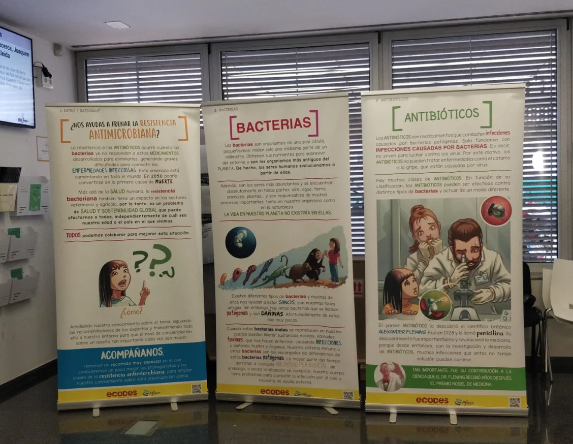 L’IRBLleida acull l’exposició “Inés y las bacterias”